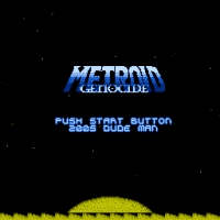 Metroid Genocide Title Screen